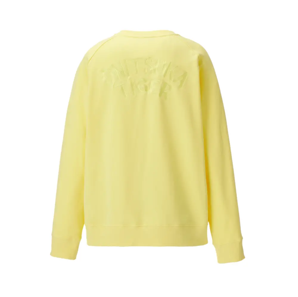 Alternative view of Áo Onitsuka Tiger Sweat Top ‘Light Yellow’ 2183B183-750