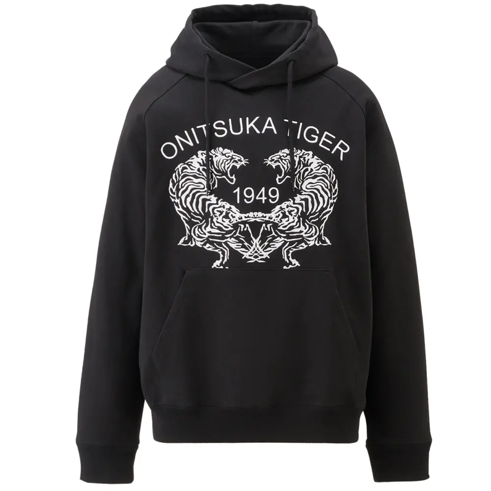 Áo Onitsuka Tiger Sweat Hoodie ‘Black’ 2183B185-001