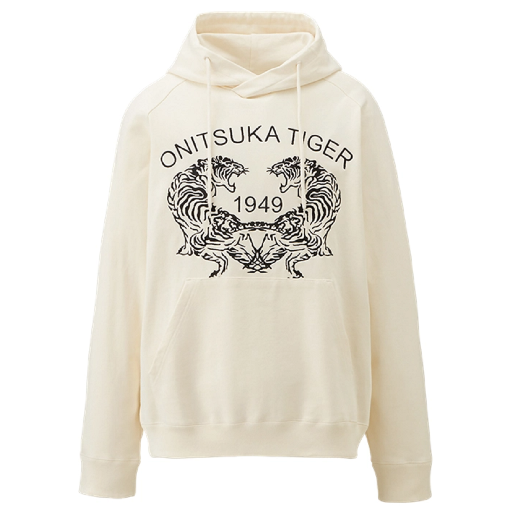 Áo Onitsuka Tiger Sweat Hoodie ‘White’ 2183B185-100