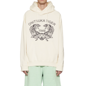 Alternative view of Áo Onitsuka Tiger Sweat Hoodie ‘White’ 2183B185-100