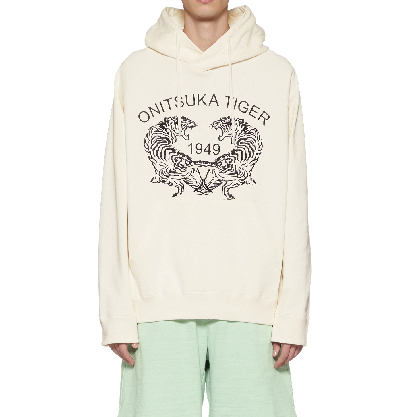 Áo Onitsuka Tiger Sweat Hoodie ‘White’ 2183B185-100 - Ảnh 2