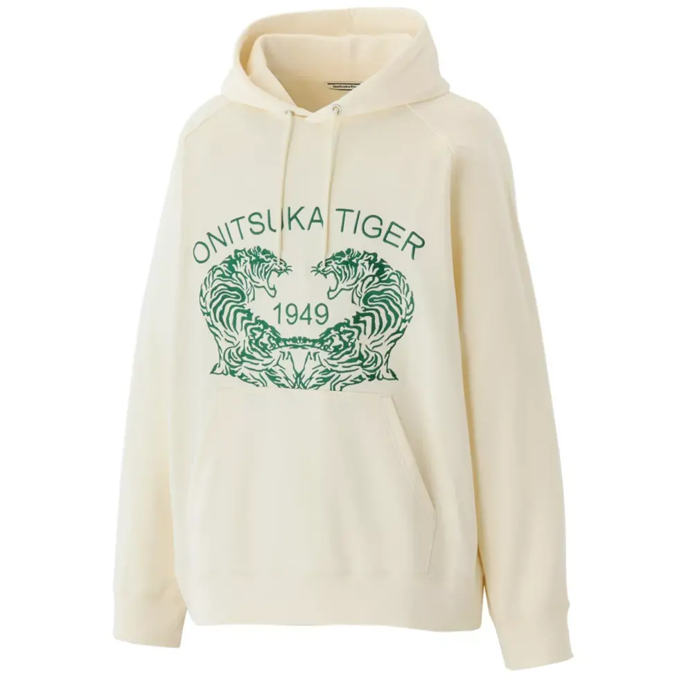 Áo Onitsuka Tiger Sweat Hoodie ‘White’ 2183B185-700