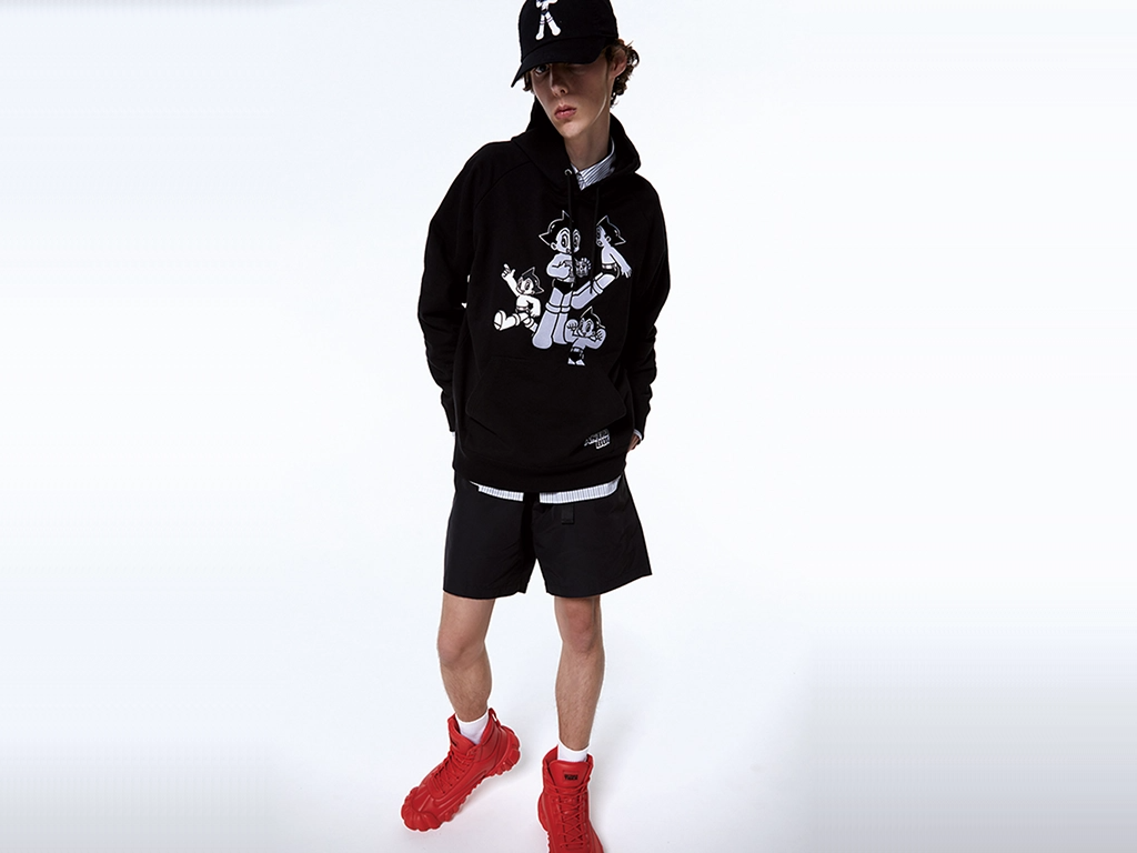 Alternative view of Áo Onitsuka Tiger Sweat Hoodie ‘Black’ 2183B286-001