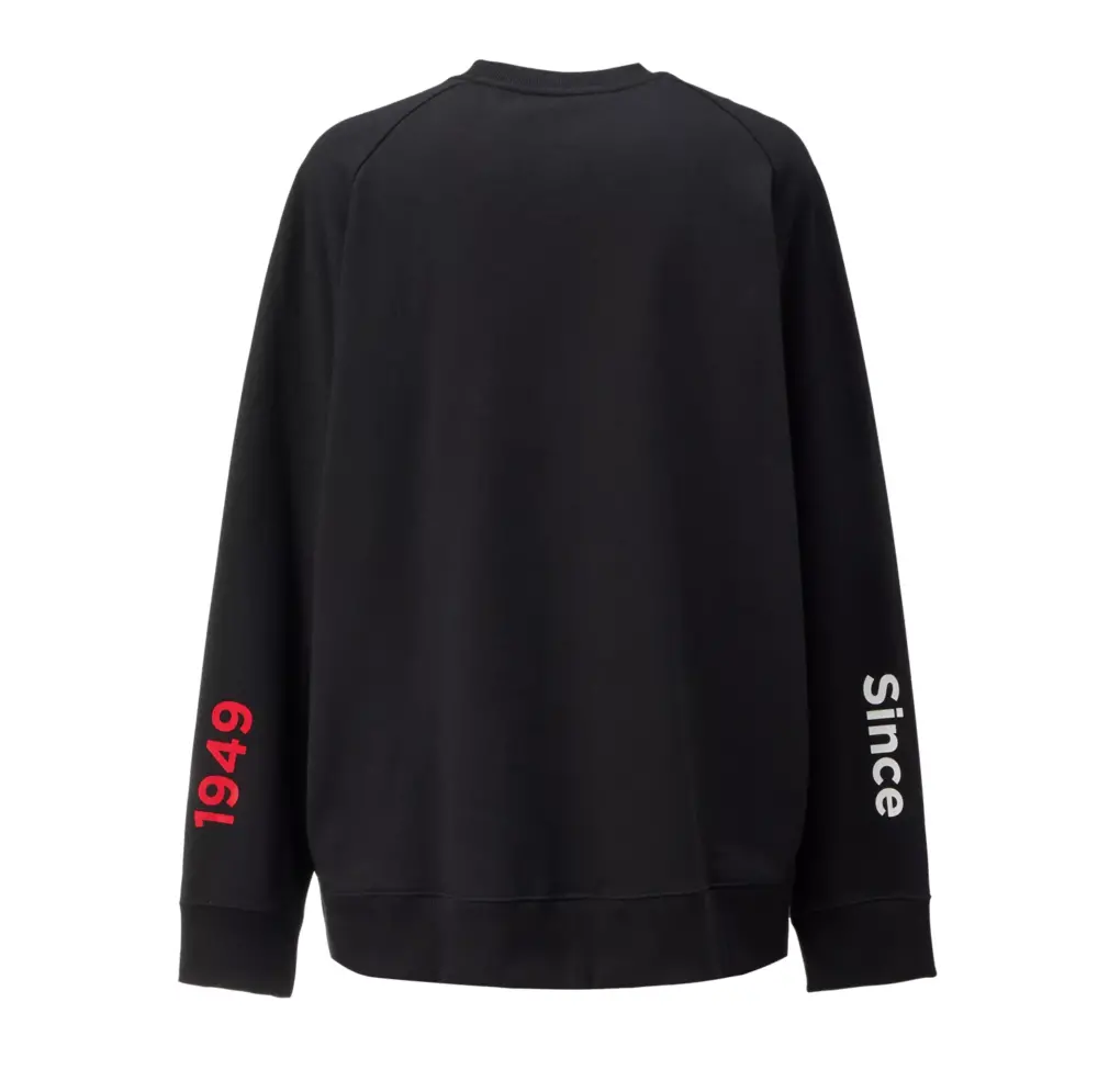 Alternative view of Áo Onitsuka Tiger Sweat Top ‘Black Red’ 2183B307-001