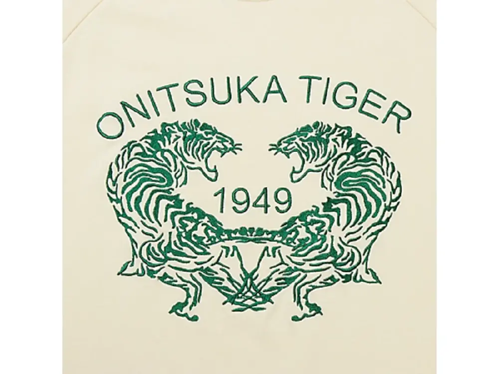 Alternative view of Áo Onitsuka Tiger Sweat Top ‘White Tiger’ 2183B406-700