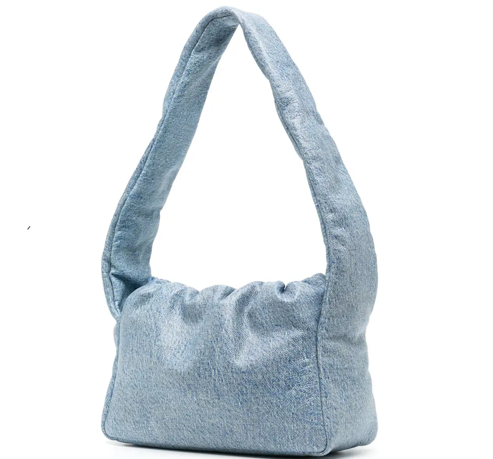 Túi Alexander Wang Ryan Puff Small Bag In Trompe L'oeil 'Blue' 20224K10L473 - Ảnh 3