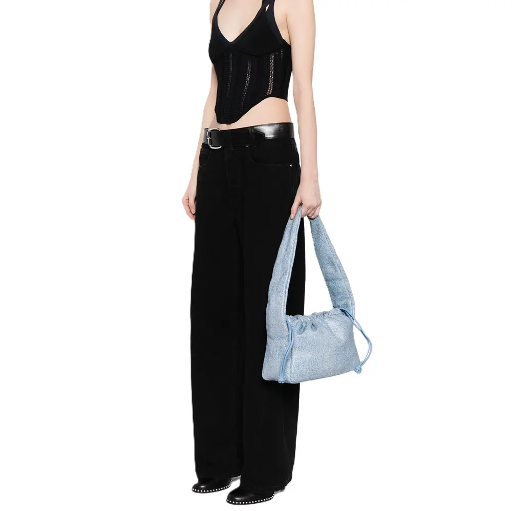 Alternative view of Túi Alexander Wang Ryan Puff Small Bag In Trompe L'oeil 'Blue' 20224K10L473