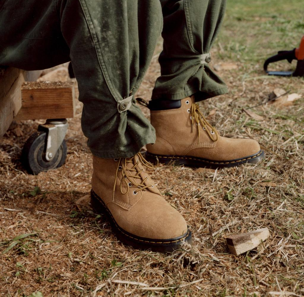 Giày Dr.Martens 939 Suede Ankle x Stussy ‘Brown’ 27585231 - Ảnh 6