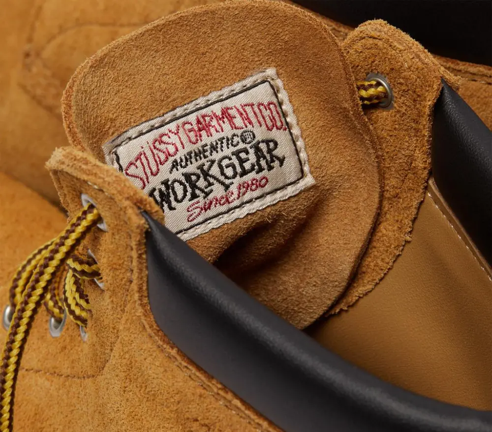 Giày Dr.Martens 939 Suede Ankle x Stussy ‘Brown’ 27585231 - Ảnh 3