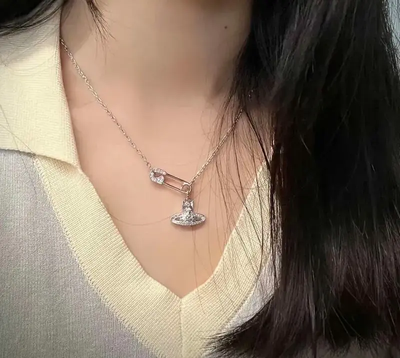 Dây Chuyền Vivienne Westwood Lucrece ‘Silver’ 6302029102P102P102 - Ảnh 3