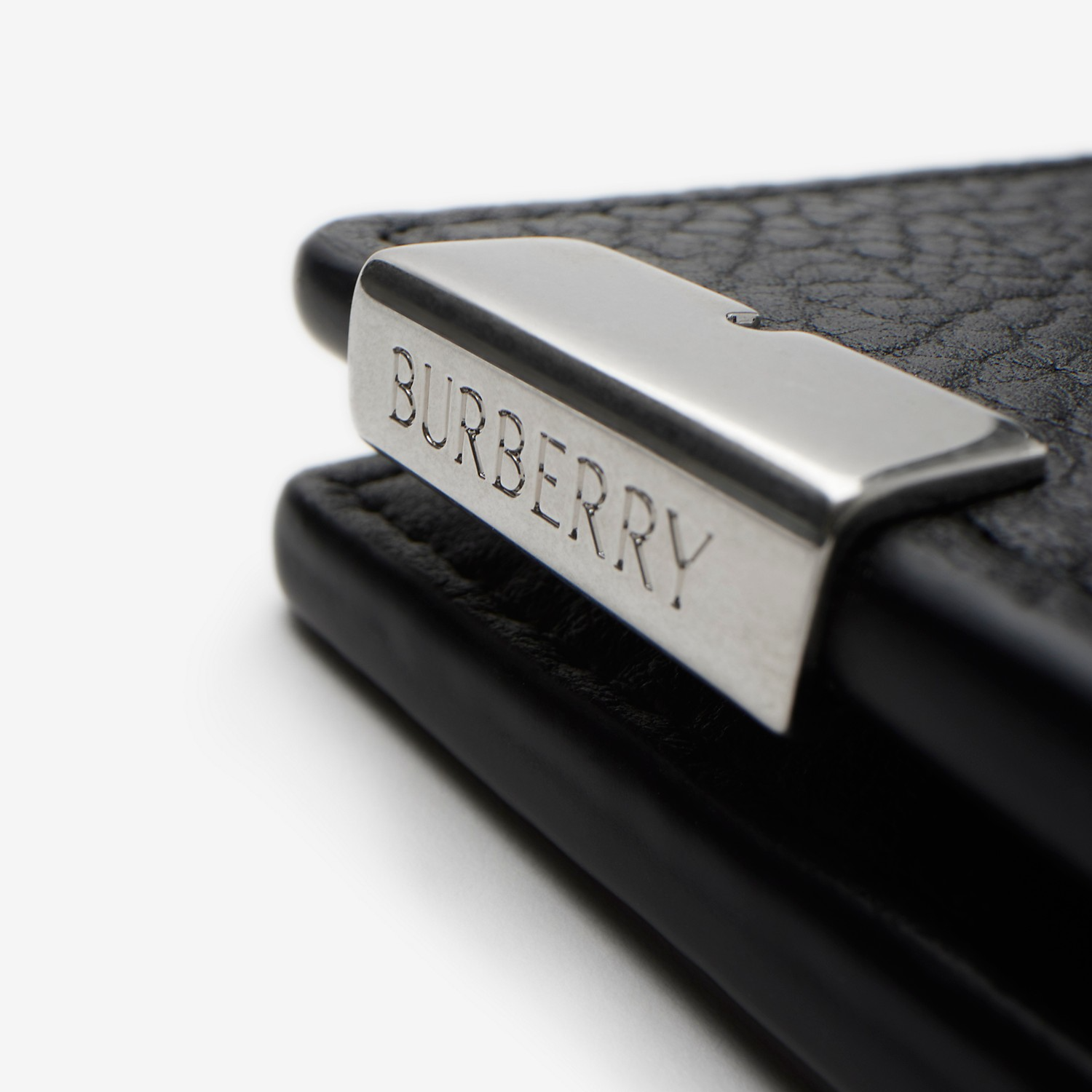 Ví Burberry B Cut Slim Bifold Wallet ‘Black’ 80838541 - Ảnh 3