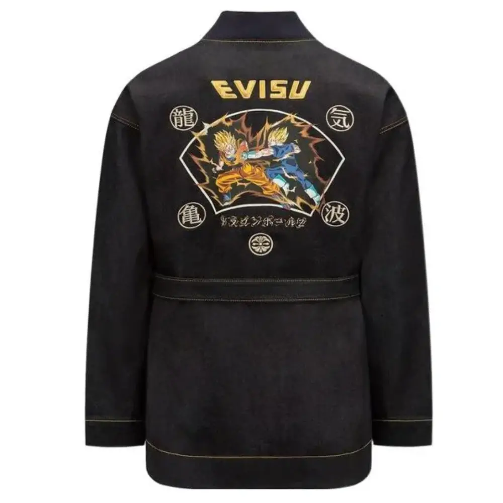 Áo Evisu x Dragonball ‘Black’ 2EADRM1KM702DNCX