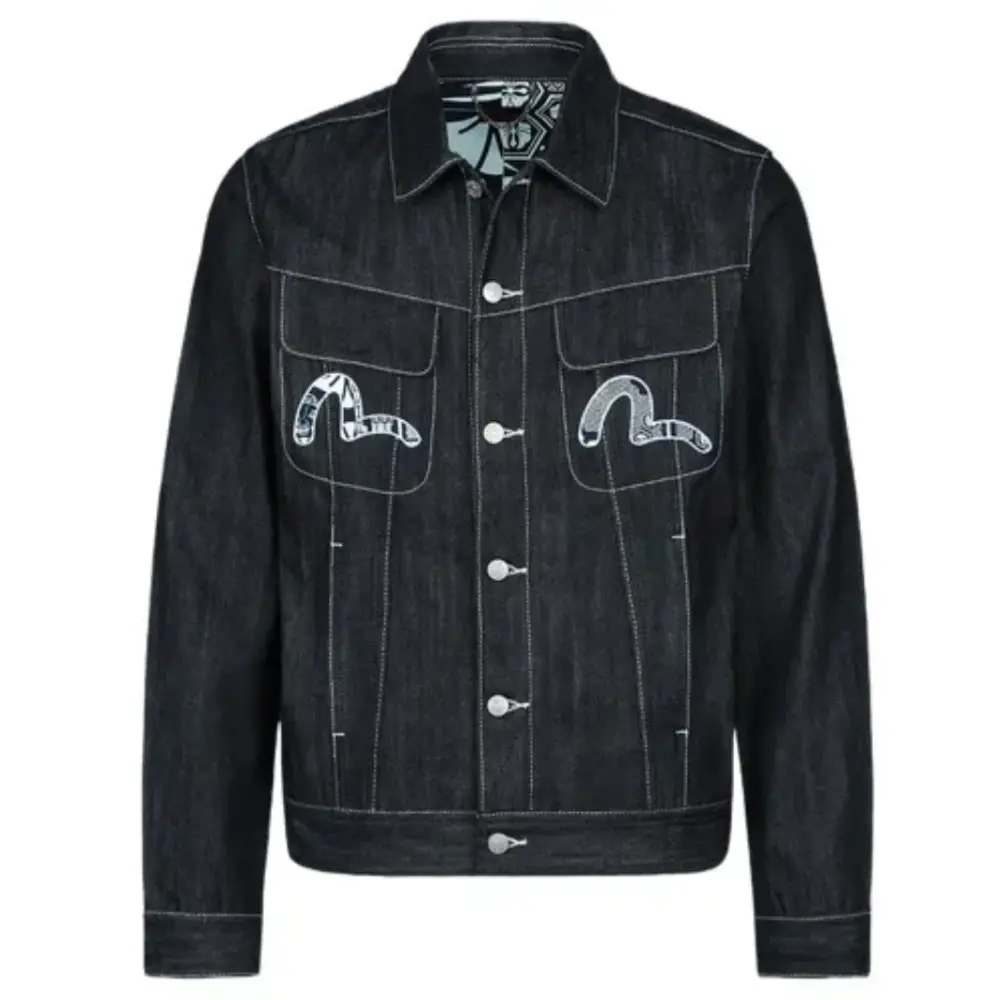 Áo Evisu AW23 Jeans Denim ‘Blue’ 2EAHTM3DJ1901RXCS