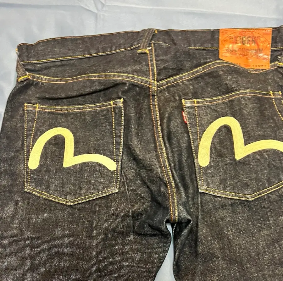 Alternative view of Quần Evisu Slim Jeans ‘Navy’ 2EAJXM2JE110SLCT
