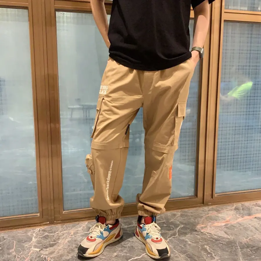 Alternative view of Quần Evisu Cargo Pant ‘Khaki’ 2ESADM2JO155XXCT
