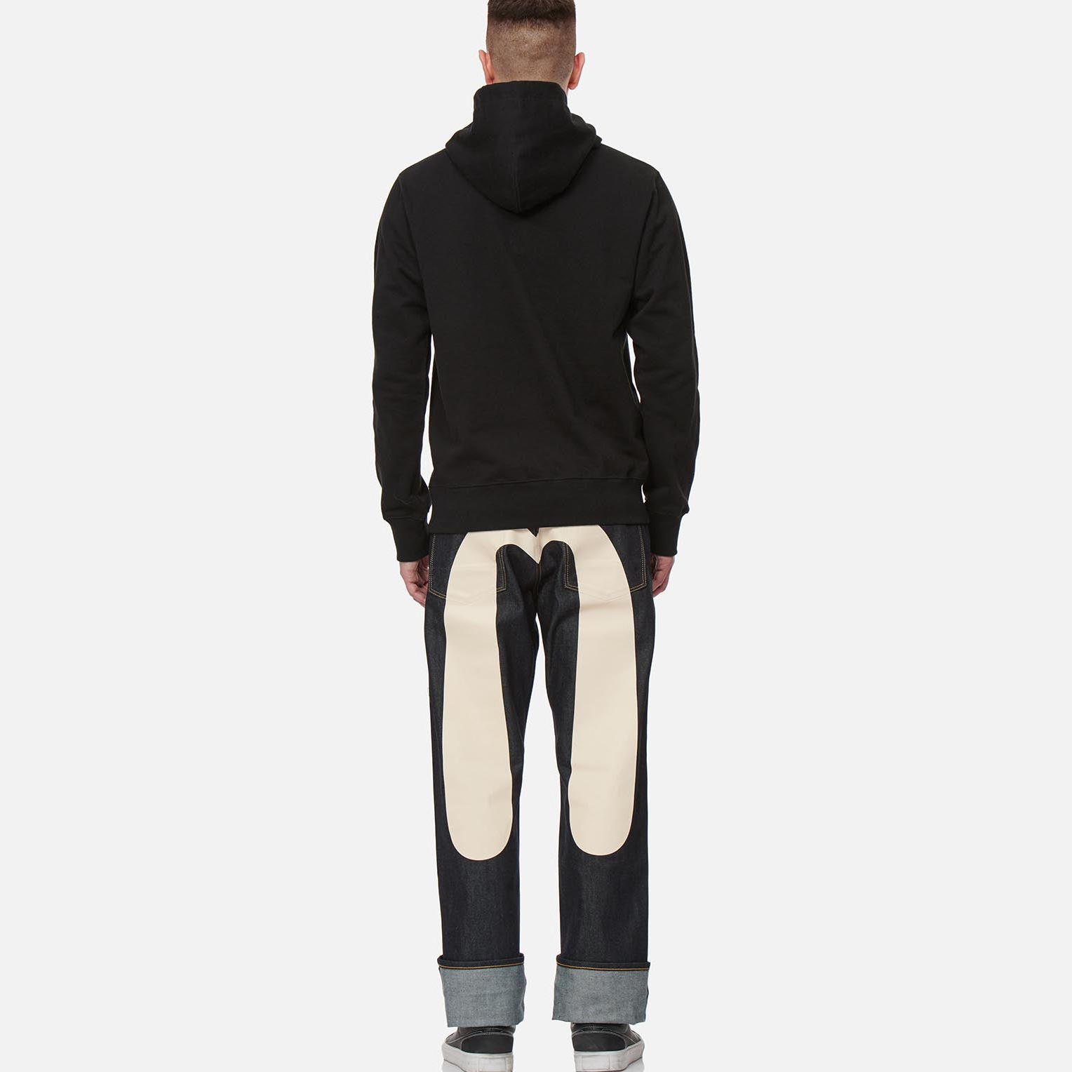 Quần Evisu Daicock Print Baggy ‘Black’ 2ESHTM2JE91000CT - Ảnh 3