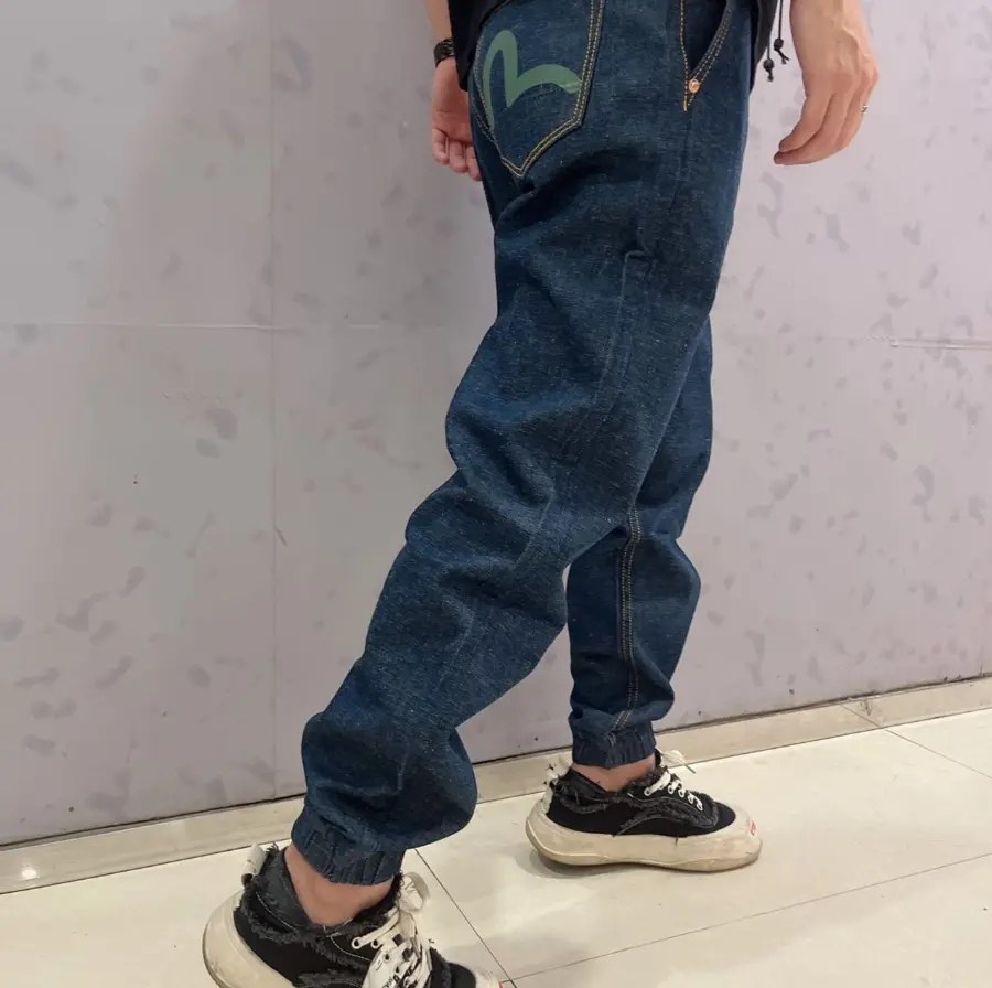 Alternative view of Quần Evisu Loose Jean ‘Blue’ 2ESHTM2JO120XXDN