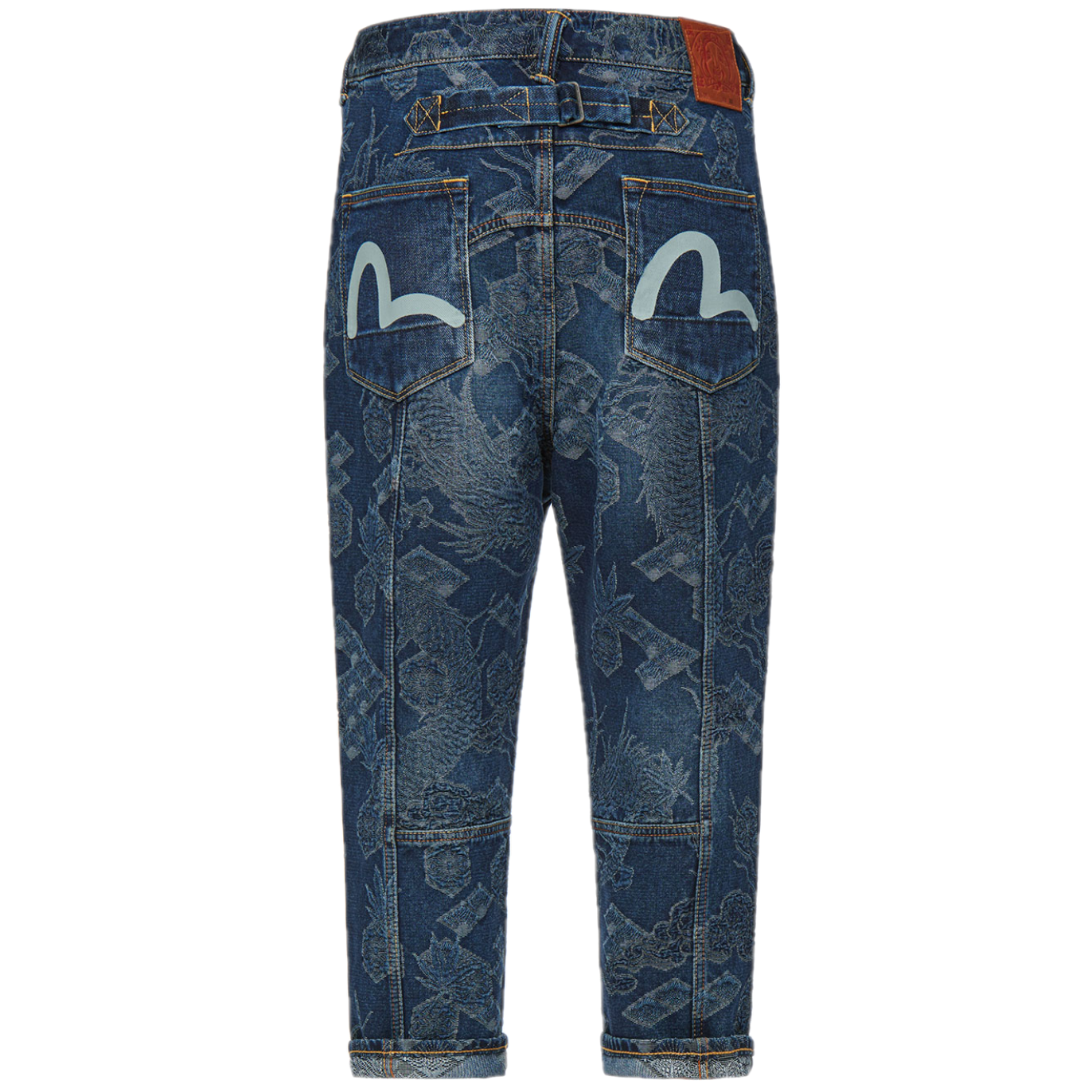 Quần Evisu Fabric Blocking ‘Blue’ 2EAHTM1JE106DCCX