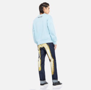 Alternative view of Quần Evisu Double Layer ‘Blue’ 2EAHTM2JE90810CT