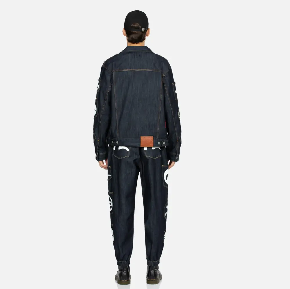 Áo Evisu Multi-Pocket Relax Fit ‘Blue’ 2EAHTM3DJ7004RXCX - Ảnh 3