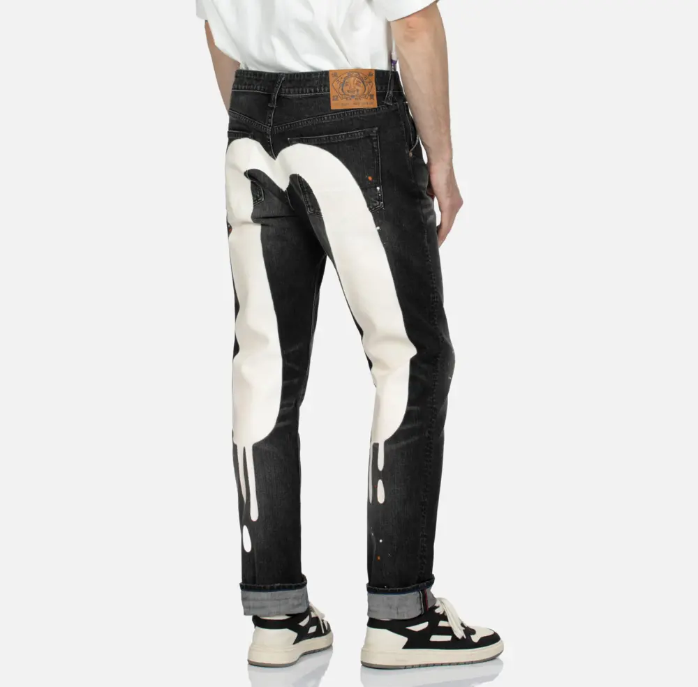 Alternative view of Quần Evisu Graffiti Daicock ‘Black’ 2EAHTM3JE890217CS