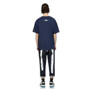 Alternative view of Quần Evisu Kamon And Eagle ‘Blue’ 2ESHTM3JE90427CT