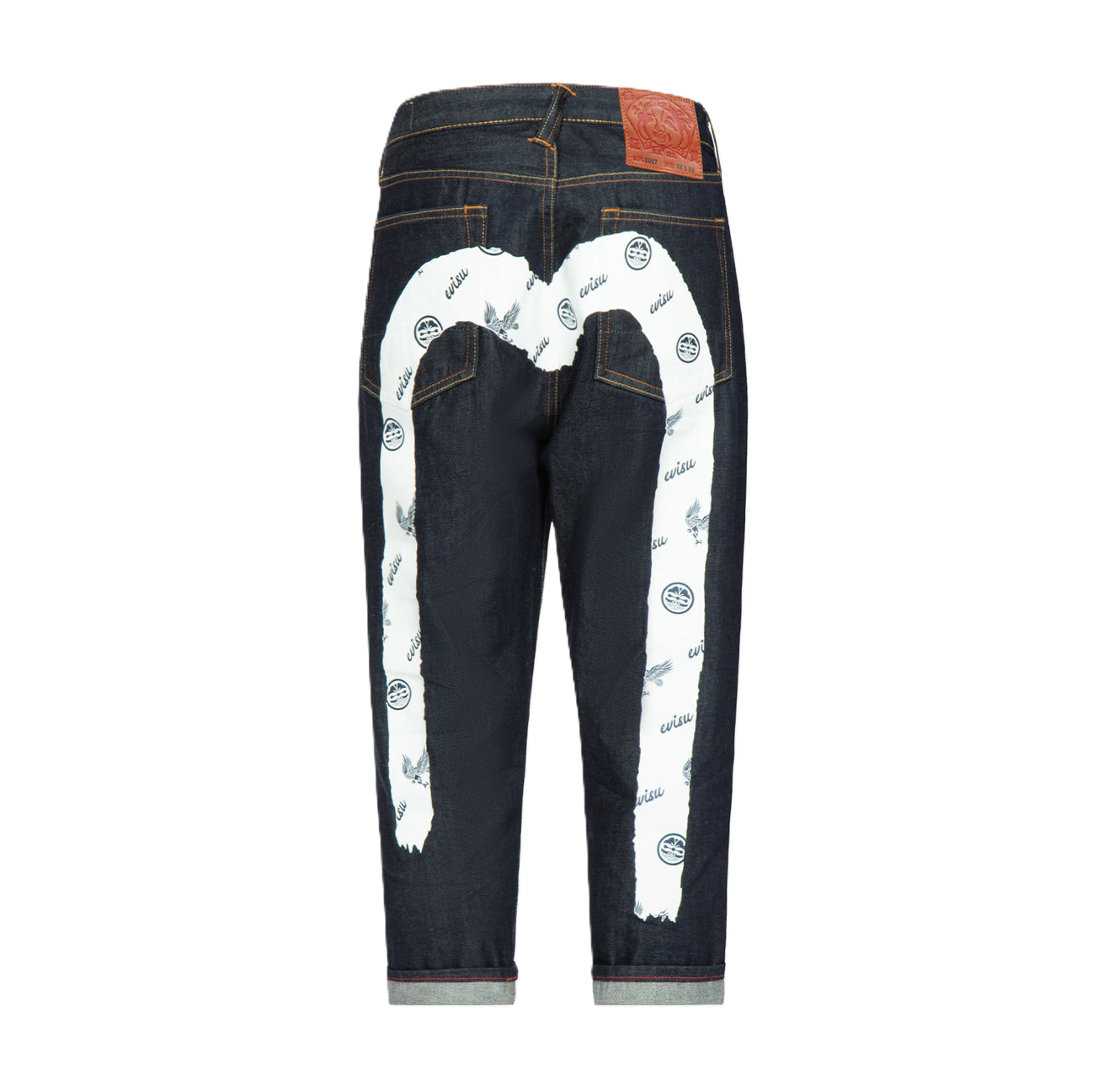 Quần Evisu Kamon And Eagle ‘Blue’ 2ESHTM3JE90427CT - Ảnh 3