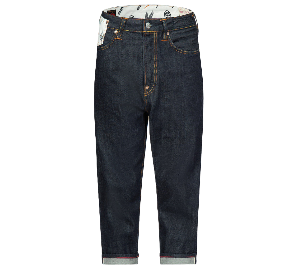 Quần Evisu Kamon And Eagle ‘Blue’ 2ESHTM3JE90427CT