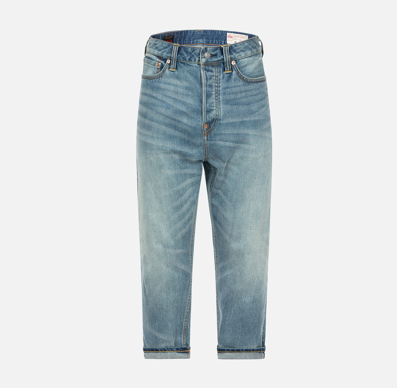 Quần Evisu Diamond Daruma Pocket ‘Navy’ 2ESHTM3JE14027CT - Ảnh 3