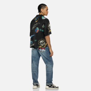 Alternative view of Quần Evisu Playful Godhead Print ‘Blue’ 2ESHTM4JE10403DDN