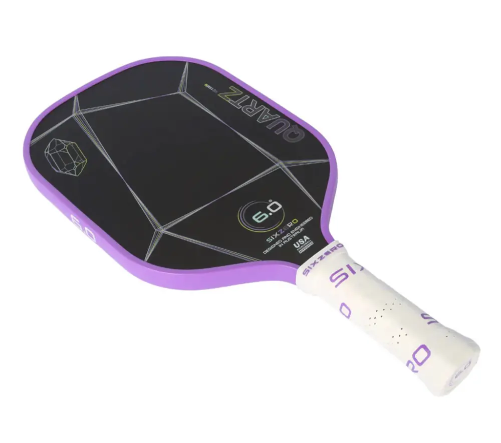 Vợt Pickleball Six Zero Quartz 'Purple' - Ảnh 4