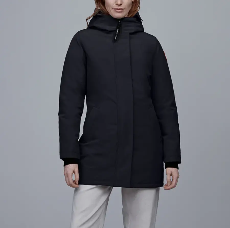 Alternative view of Áo Canada Goose Victoria Parka ‘Navy’ 3037lA-67