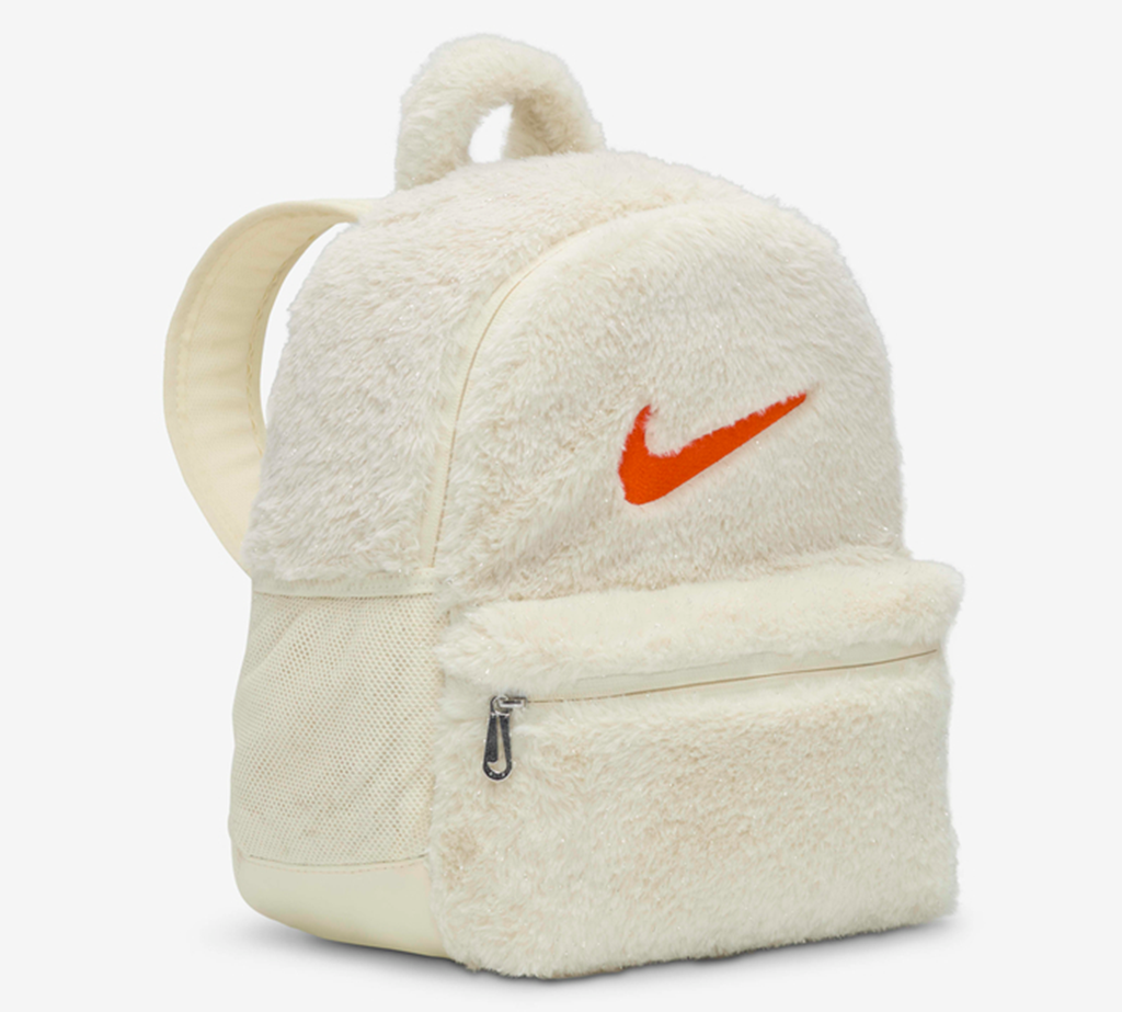 Balo Nike Older Kids' Faux Fur 'Coconut Milk' FZ1330-113 - Ảnh 3