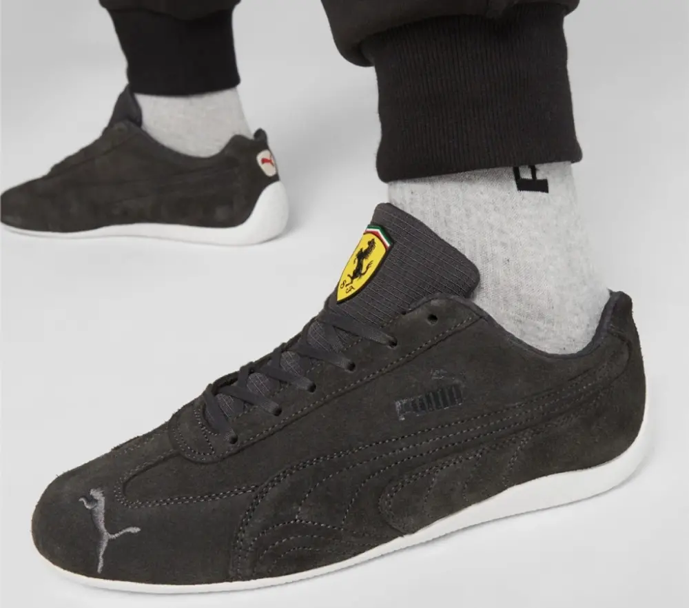 Giày Puma Scuderia Ferrari x Speedcat 'Black White' 307822-01 - Ảnh 3