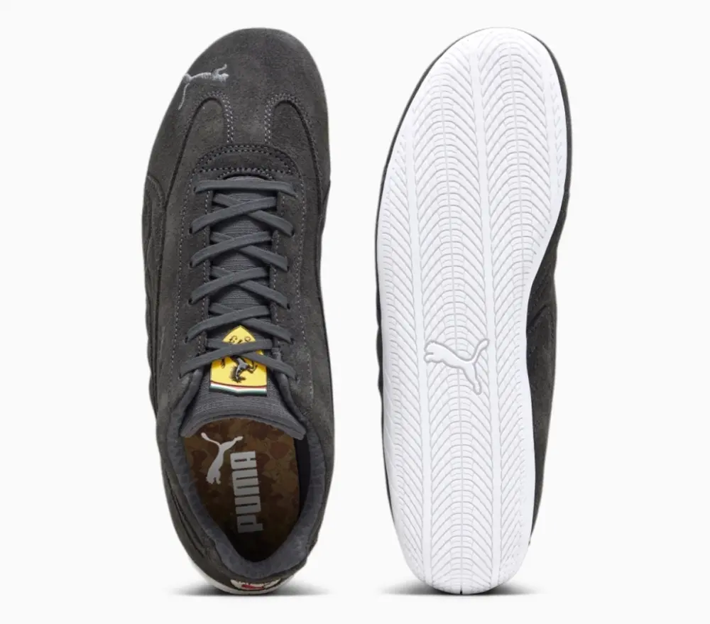 Giày Puma Scuderia Ferrari x Speedcat 'Black White' 307822-01 - Ảnh 4