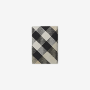 Alternative view of Ví Burberry Check Folding Card Case ‘Lichen’ 80895311
