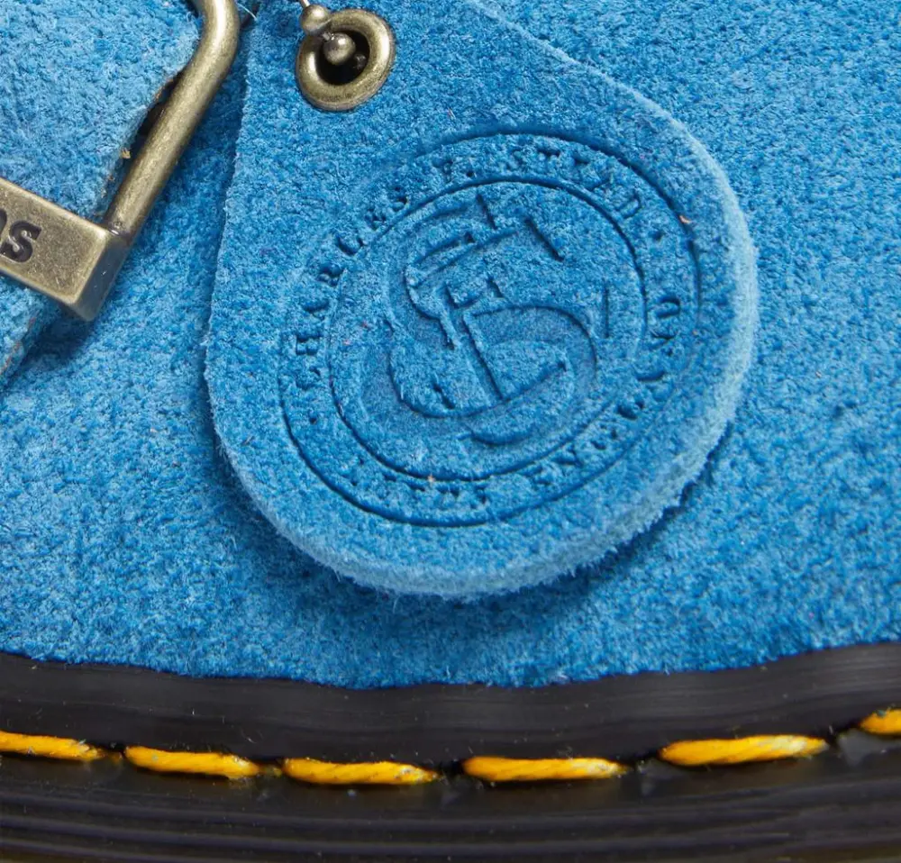Giày Dr.Martens Jorge Made in England Suede ‘Blue’ 31361416 - Ảnh 3