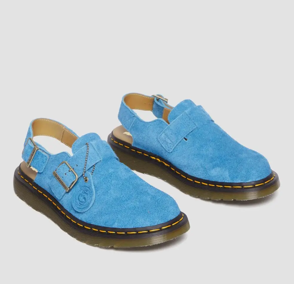Giày Dr.Martens Jorge Made in England Suede ‘Blue’ 31361416 - Ảnh 4