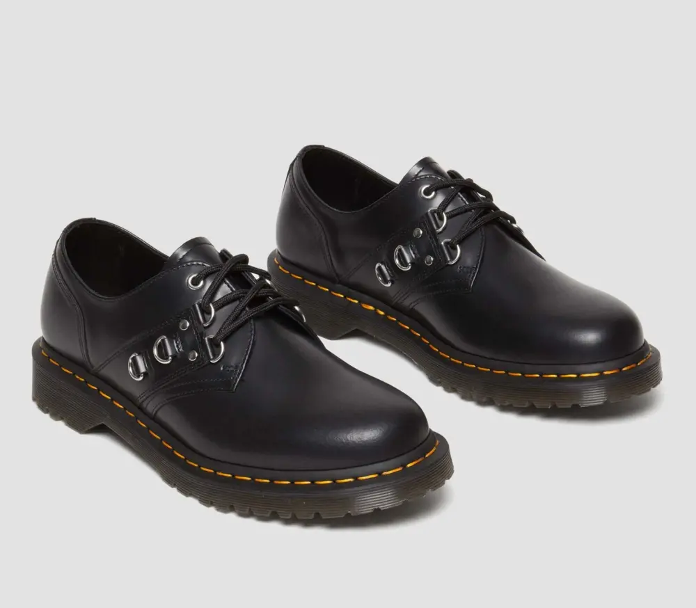 Giày Dr.Martens 1461 Hardware Polished Smooth ‘Black’ 31595001 - Ảnh 4