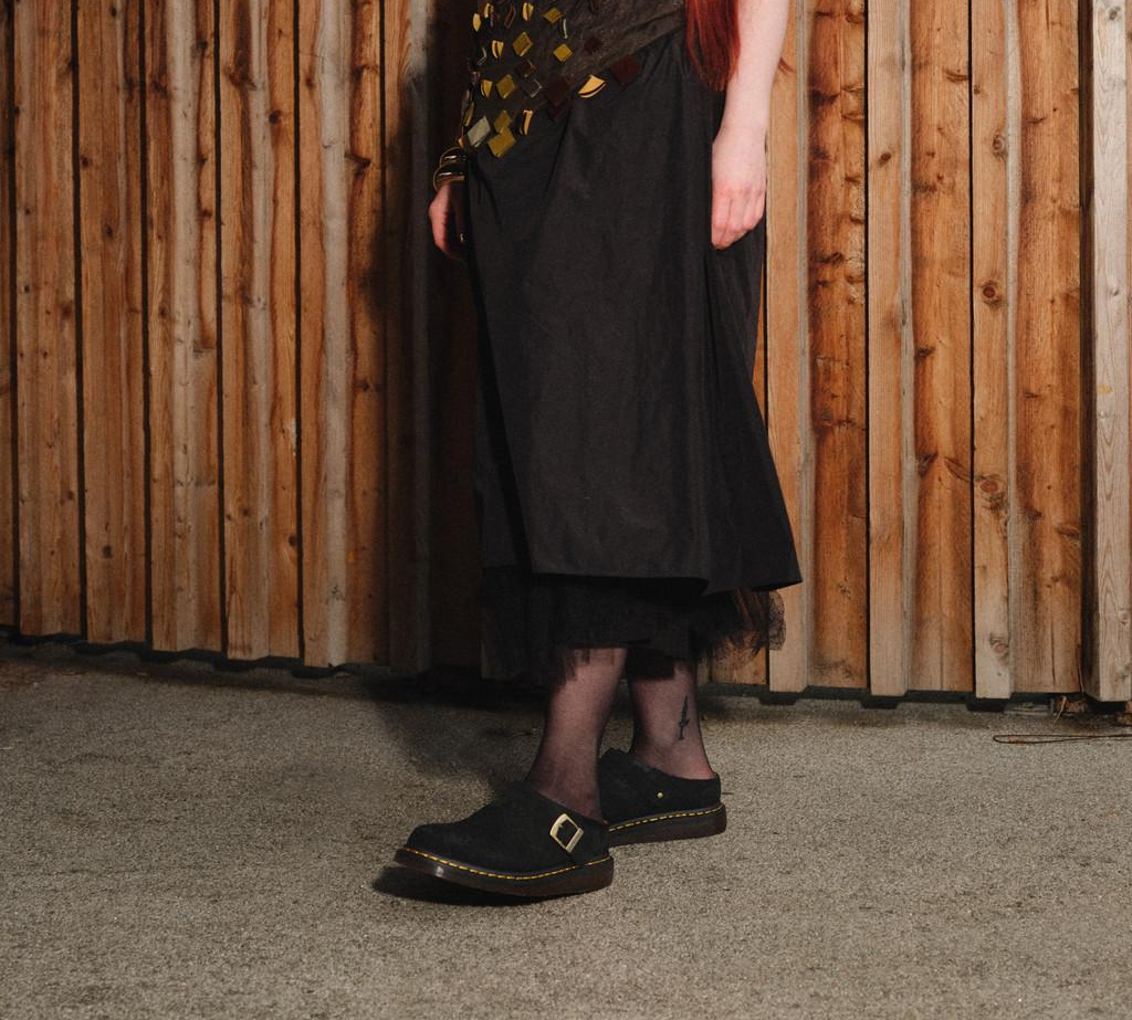 Giày Dr.Martens Isham Desert Oasis ‘Black’ 31734001 - Ảnh 3