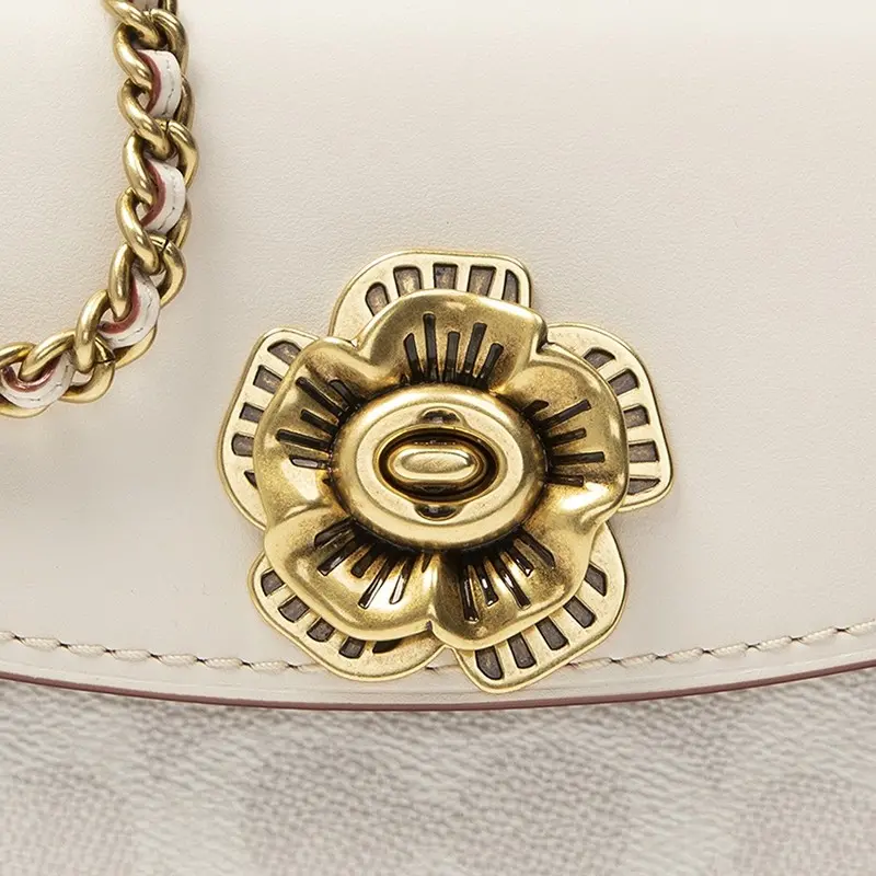 Túi Coach Parker 18 Signature Canvas ‘White’ 34256-B4R7B - Ảnh 3