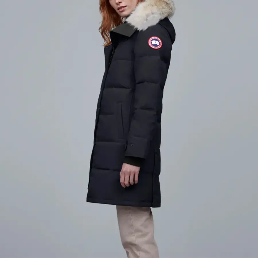 Alternative view of Áo Canada Goose Shelburne Parka ‘Navy’ 3802L-67