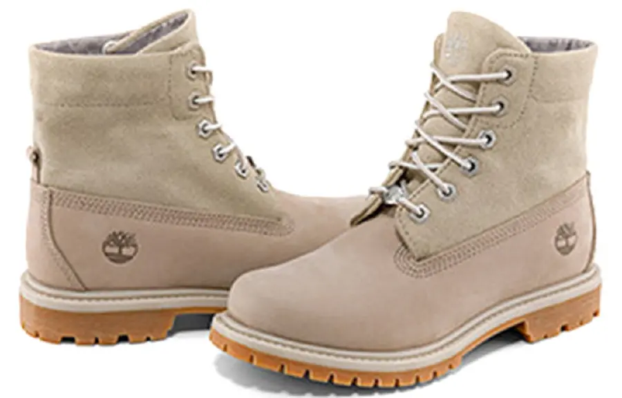 Alternative view of Giày Timberland Roll Top Basic ‘Beige Grey’ A44T8W
