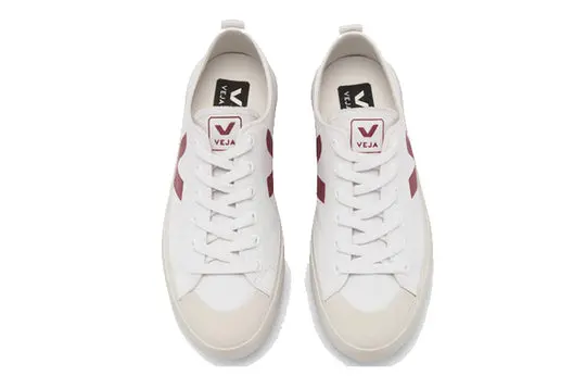 Giày Veja Nova Canvas ‘White Marsala’ NA012005 - Ảnh 4