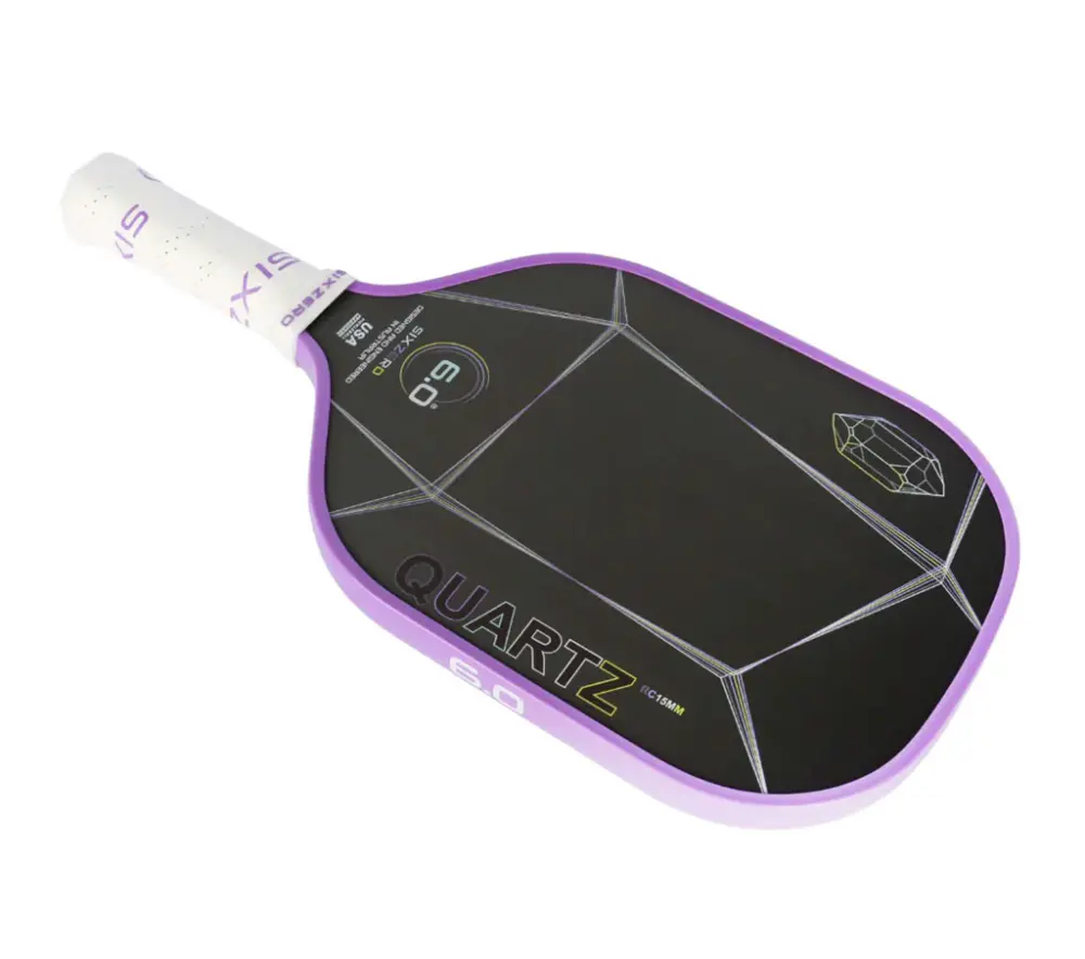 Vợt Pickleball Six Zero Quartz 'Purple' - Ảnh 3