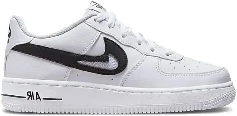 Giày Nike Air Force 1 Low GS ‘Swoosh White Black’ DR7889-100