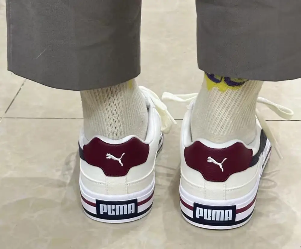 Alternative view of Giày Puma Court Classic Vulc FS "White Blue" 396353-01