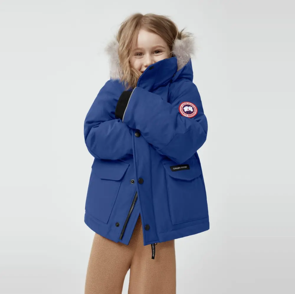 Alternative view of Áo Canada Goose Lynx Parka ‘Blue’ 4595K-61