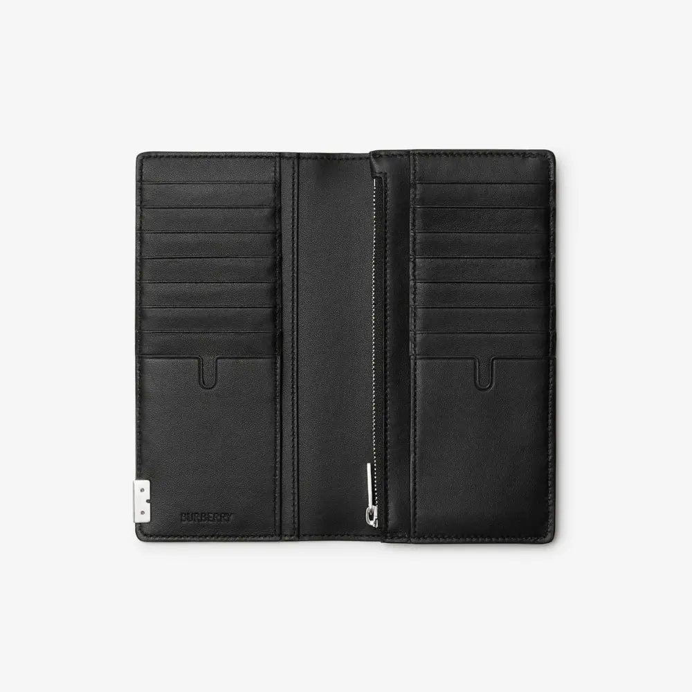 Ví Burberry B Cut Continental Wallet ‘Black’ 80821571 - Ảnh 3