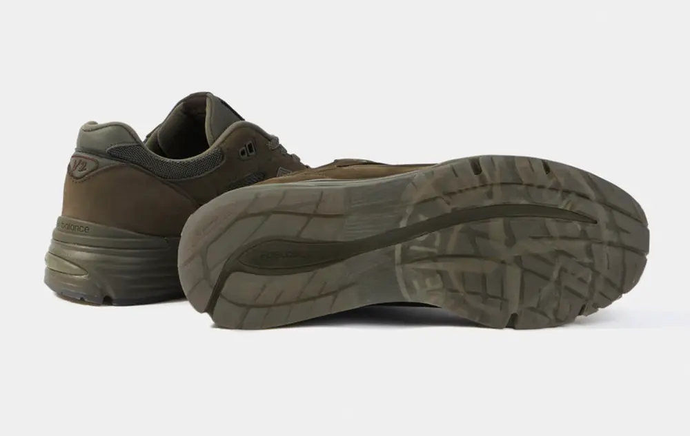 Giày Stone Island x New Balance 991v2 Made in England 'Green' U991SC2 - Ảnh 5